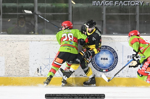 2022-09-24 Valpellice Bulldogs-Hockey Fiemme 05143 Jean Nicolo Leger